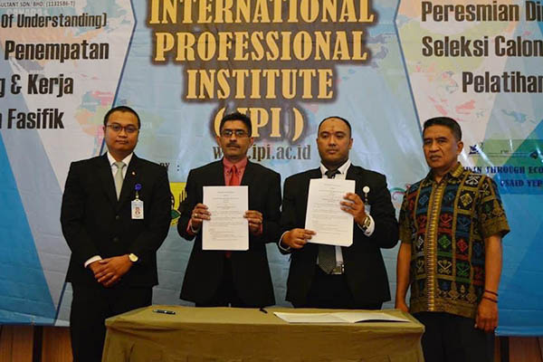 MOU IPI dengan pengguna akhir Rayyan Hospitality Malaysia , Mr Bhalacandran